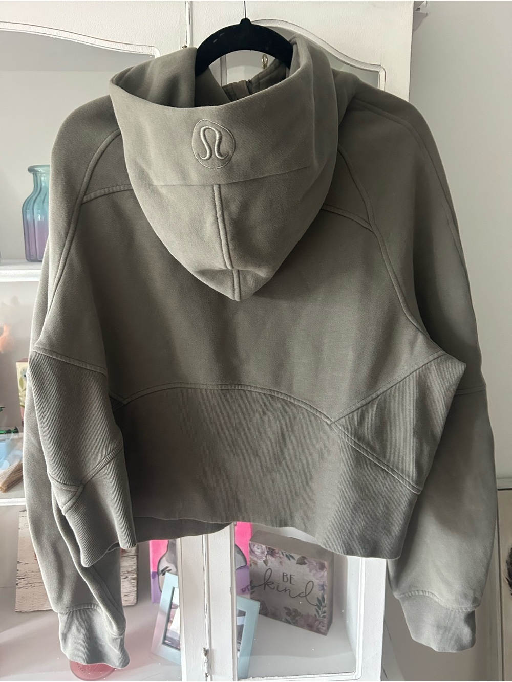 Lululemon half zip scuba crop hoodie - Picture 2 of 2